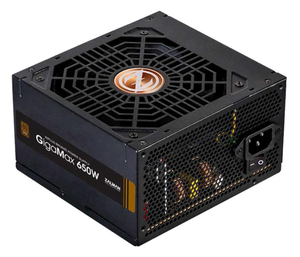 ZALMAN GigaMax 650W 80+ BRONZE EU ZM650-GVII - 642895 - zdjęcie